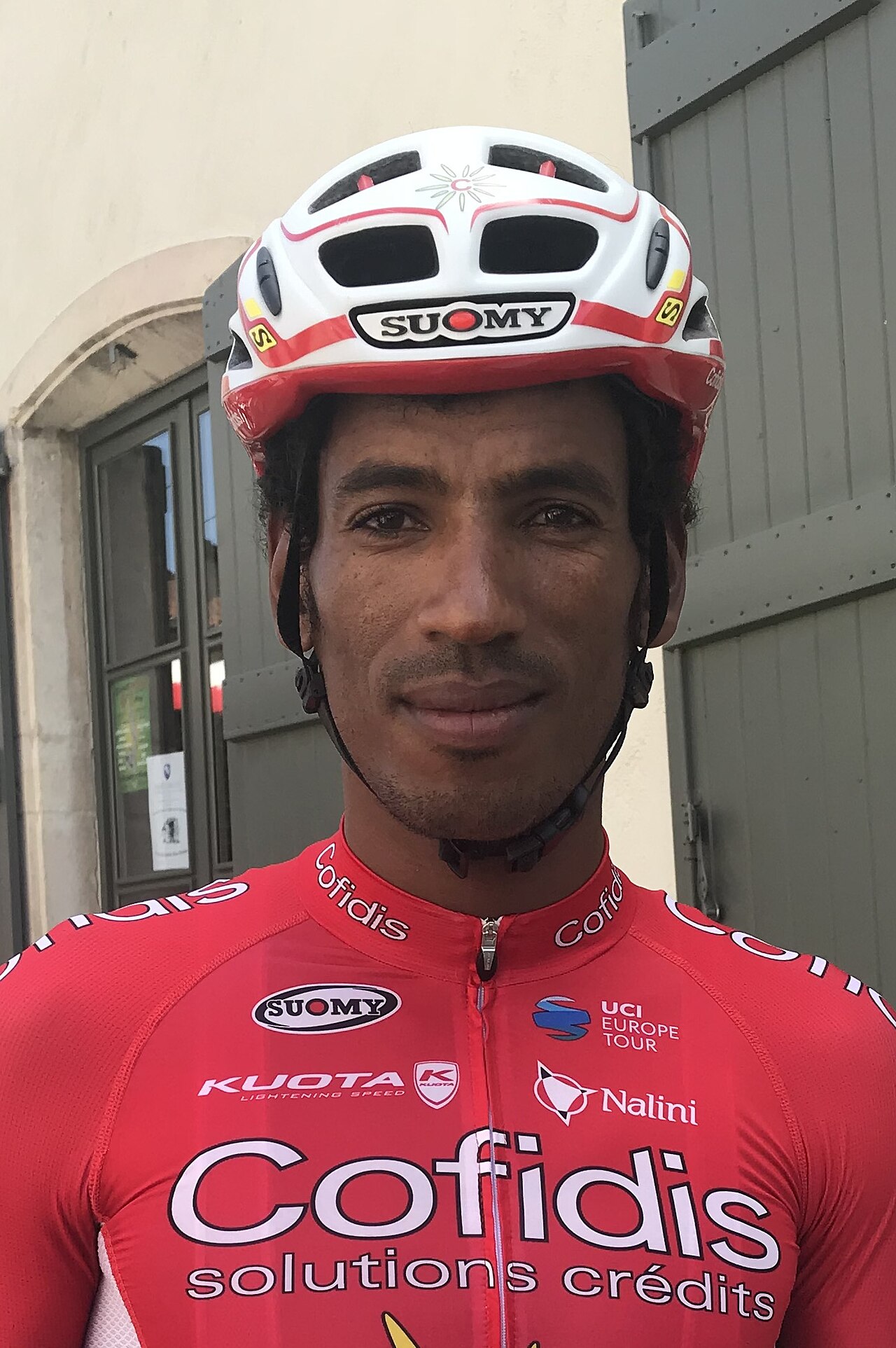 Imagem de referência de Daniel Teklehaimanot, descrito nos dados abertos como ciclista eritreu