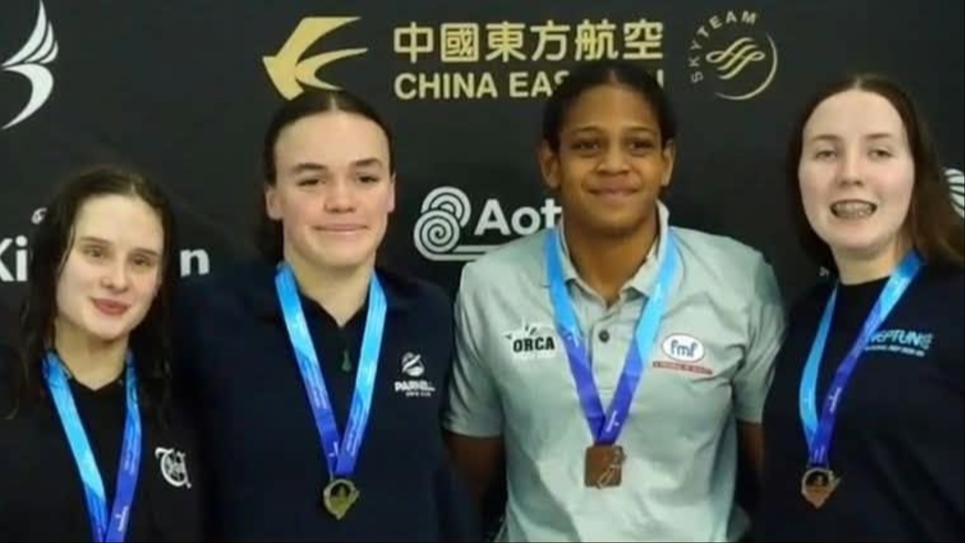 14-year-old Grace Khelan wins bronze at NZ Short Course Championship