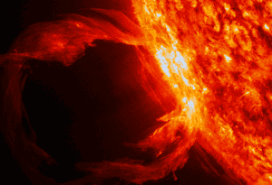 A tempestade solar mais perigosa da história