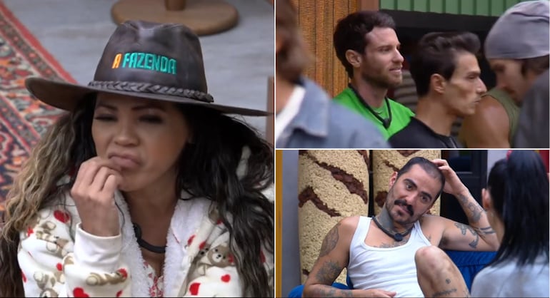 ‘Kit sobrevivência’! Daniel Erthal e Murilo Dias escondem alimentos em A Fazenda