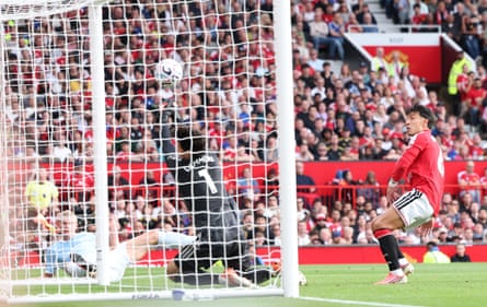 Erling Haaland scores City’s winner.