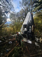 Imagens registram operação de resgate em Santa Catarina