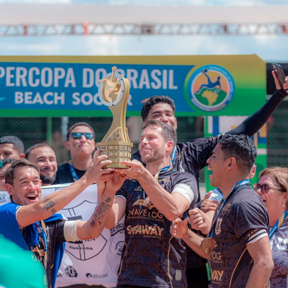 Supercopa de Beach Soccer: São Pedro-ES e Juventus-SC conquistam títulos