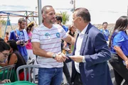 Marido de Celina Leão, Fabrício Faleiro, participa de compromissos neste domingo (13/9)