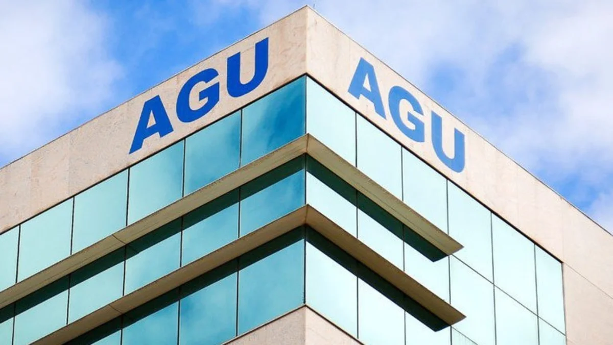 Fachada do prédio da Advocacia-Geral da União (AGU)