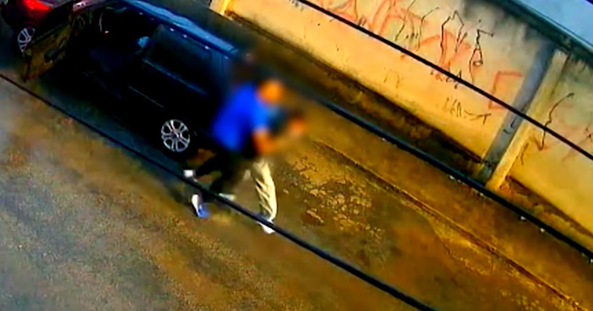 Vídeo: Jovem é agredido com socos, chutes e ‘mata-leão’ após batida de trânsito em Contagem