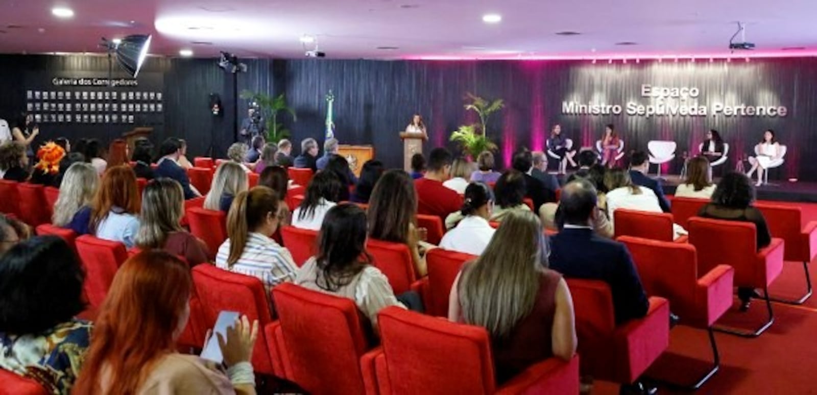 Ação "Violência Política TEM Gênero" Luiz Roberto/Secom/TSE