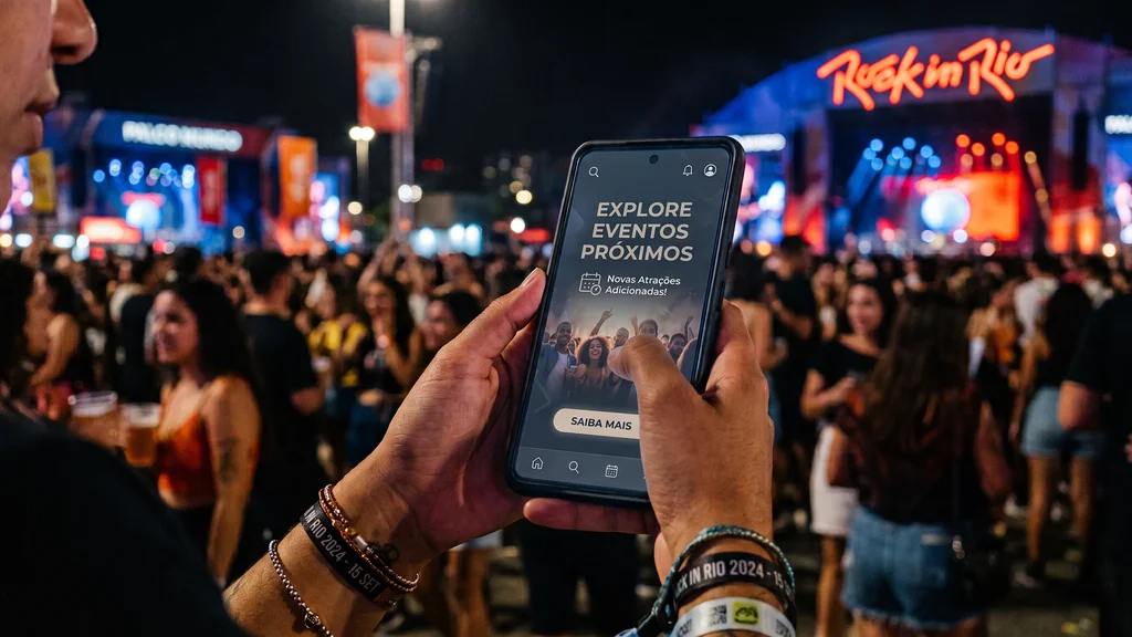 TIM aguentou 44 mil celulares conectados ao mesmo tempo no Rock in Rio