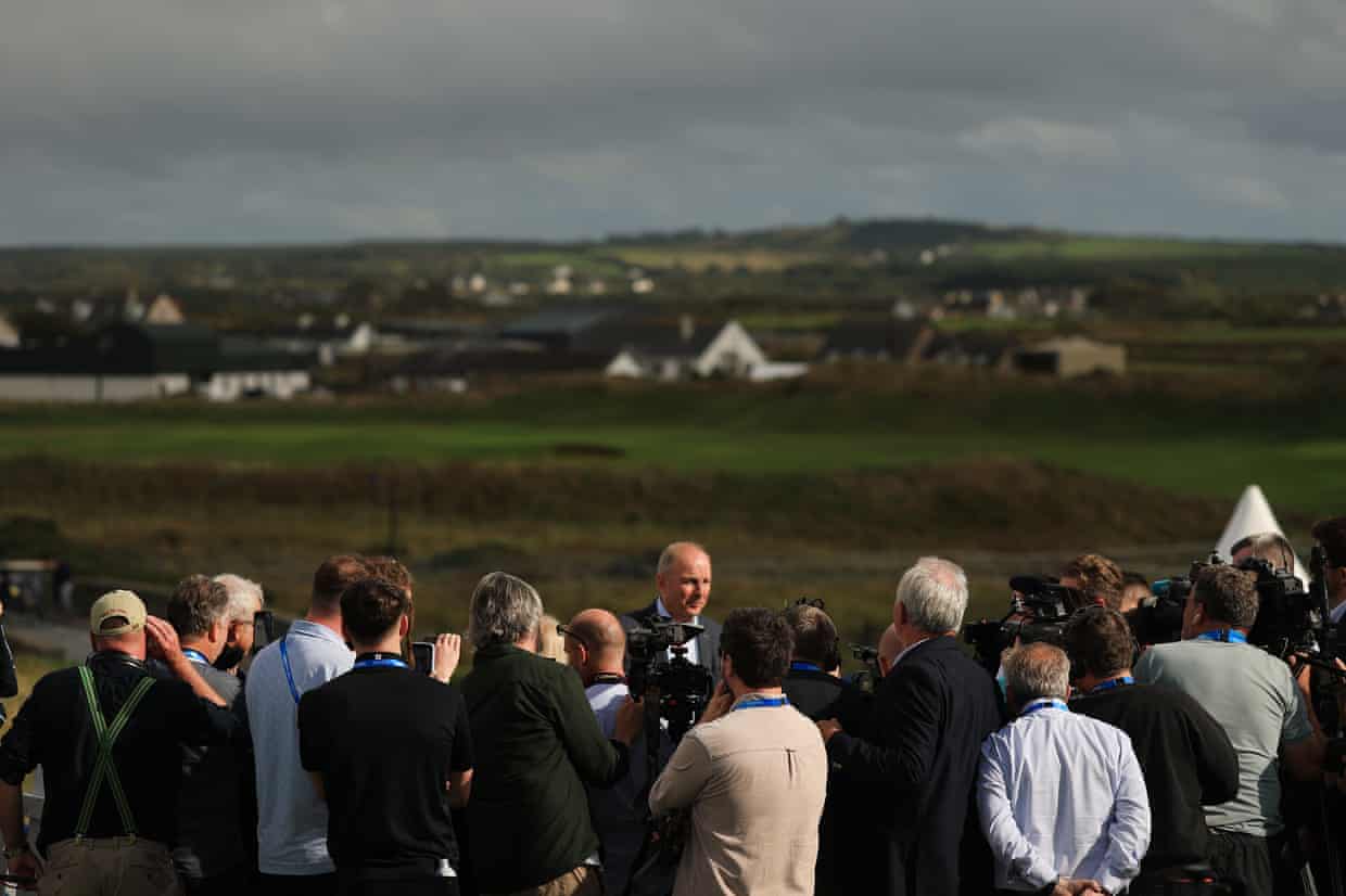 Donald Trump dobra a aposta no apoio à Irlanda unida