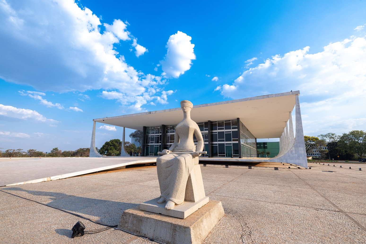Fachada do Supremo Tribunal Federal (STF), em Brasília (DF)