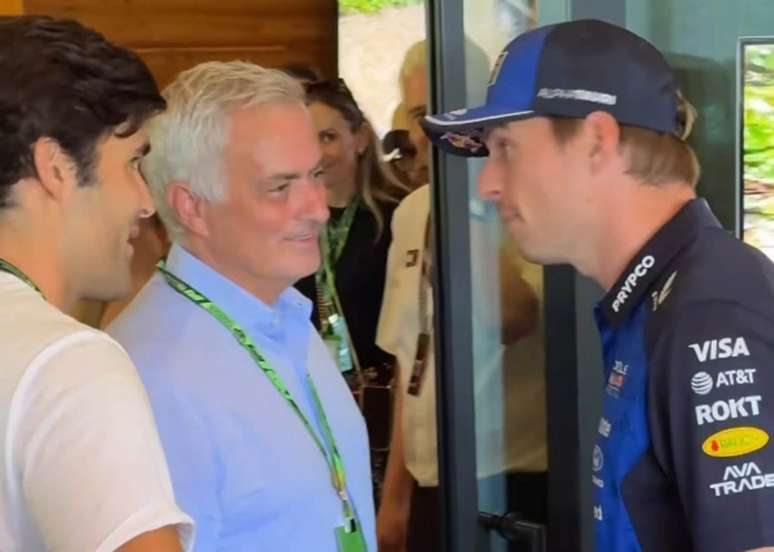 Vini Jr e Virginia Fonseca roubam a cena no GP da Espanha de Fórmula 1