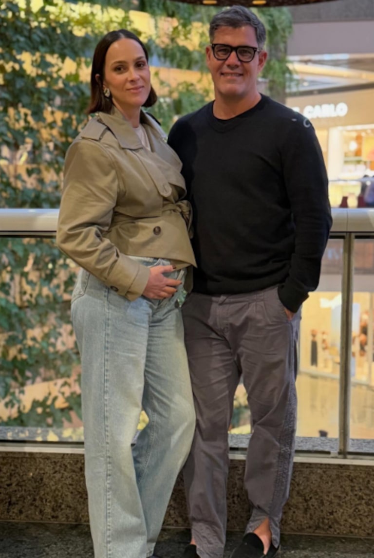 Juliano Cazarré anuncia que mulher está grávida do sétimo filho: ‘Chega em fevereiro’