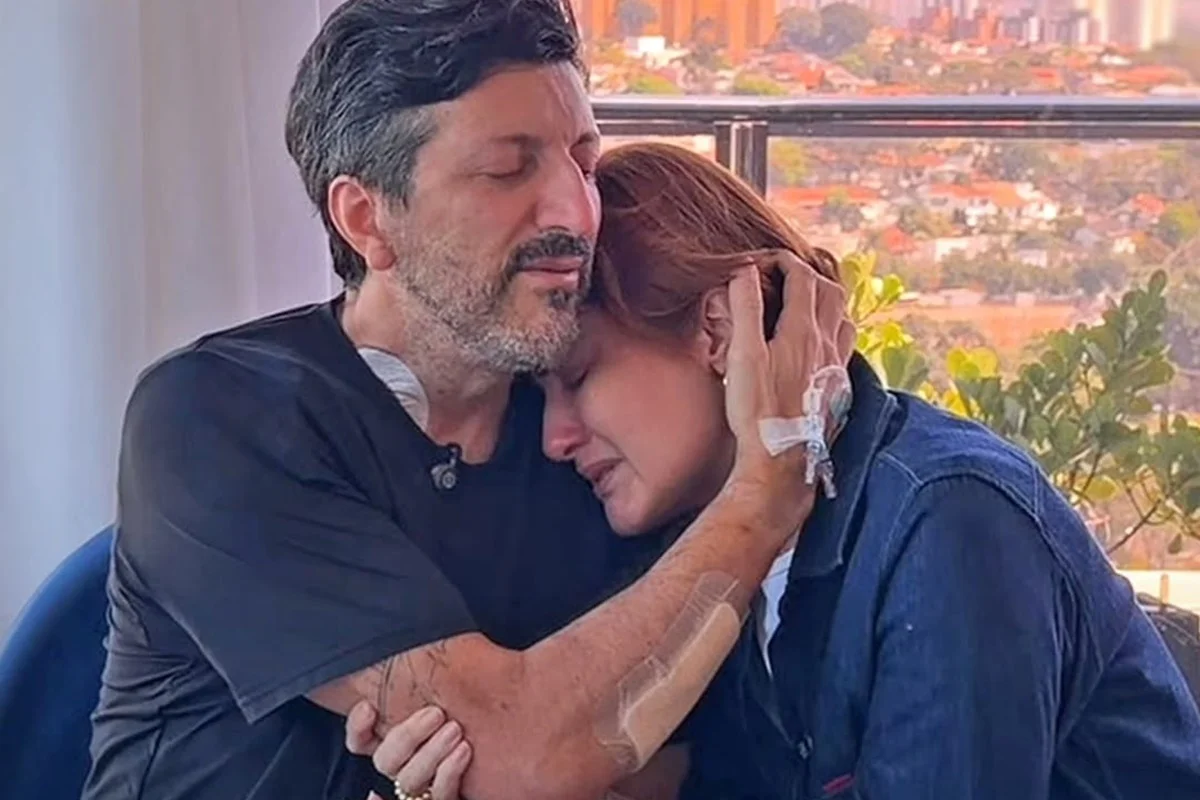 Aos prantos, Lito Sousa fala do filho e da esposa: "Tenho que ser forte" - Metrópoles