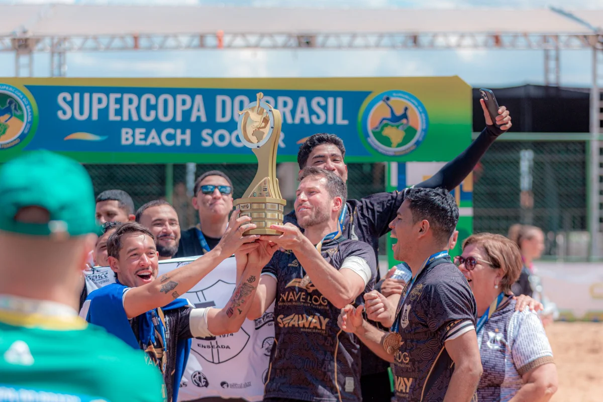 Supercopa de Beach Soccer: São Pedro-ES e Juventus-SC conquistam títulos