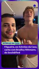 Filgueira, ex-Estrelas da Casa, canta com Bradley Rittmann, do Soulidified