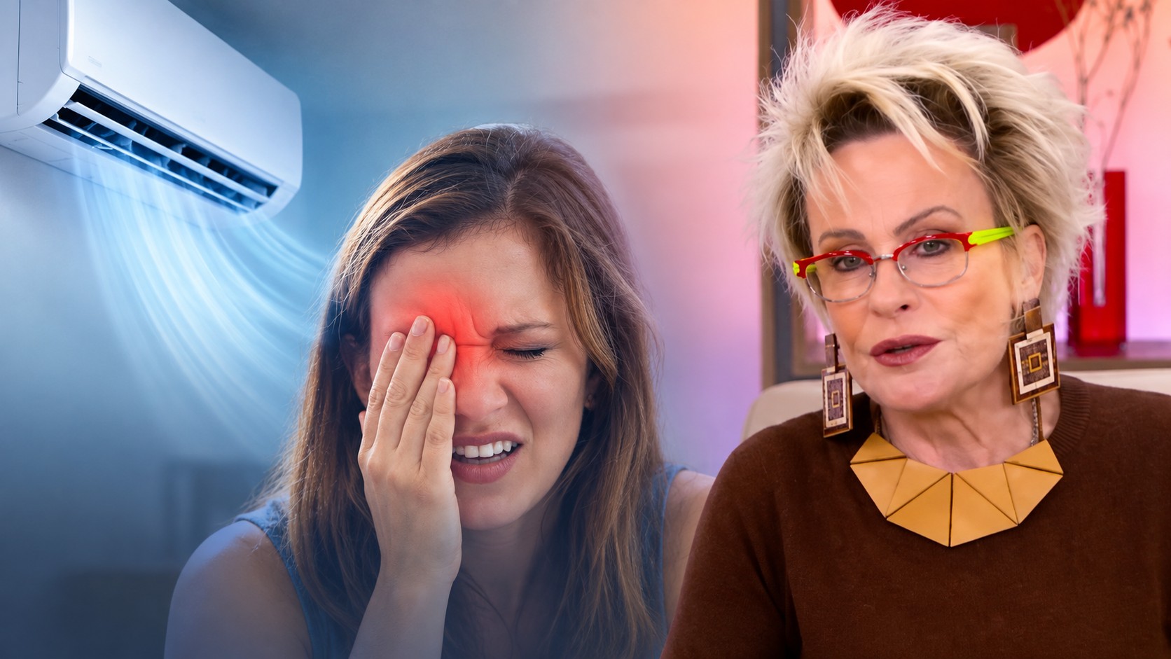 Ar-condicionado afeta os olhos? Caso de Ana Maria Braga acende alerta
