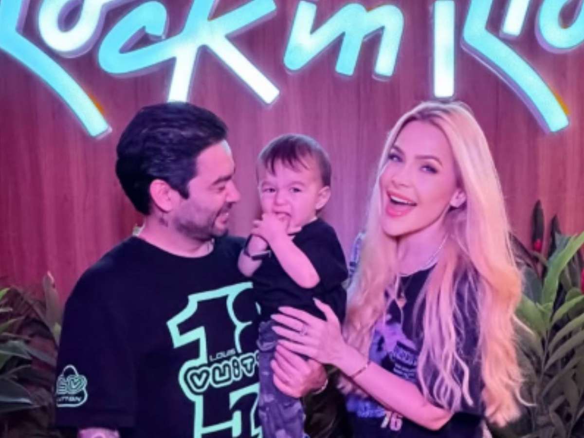 Yudi Tamashiro é esculachado após curtir Rock in Rio com a família e web divide opiniões: 'Não combina'