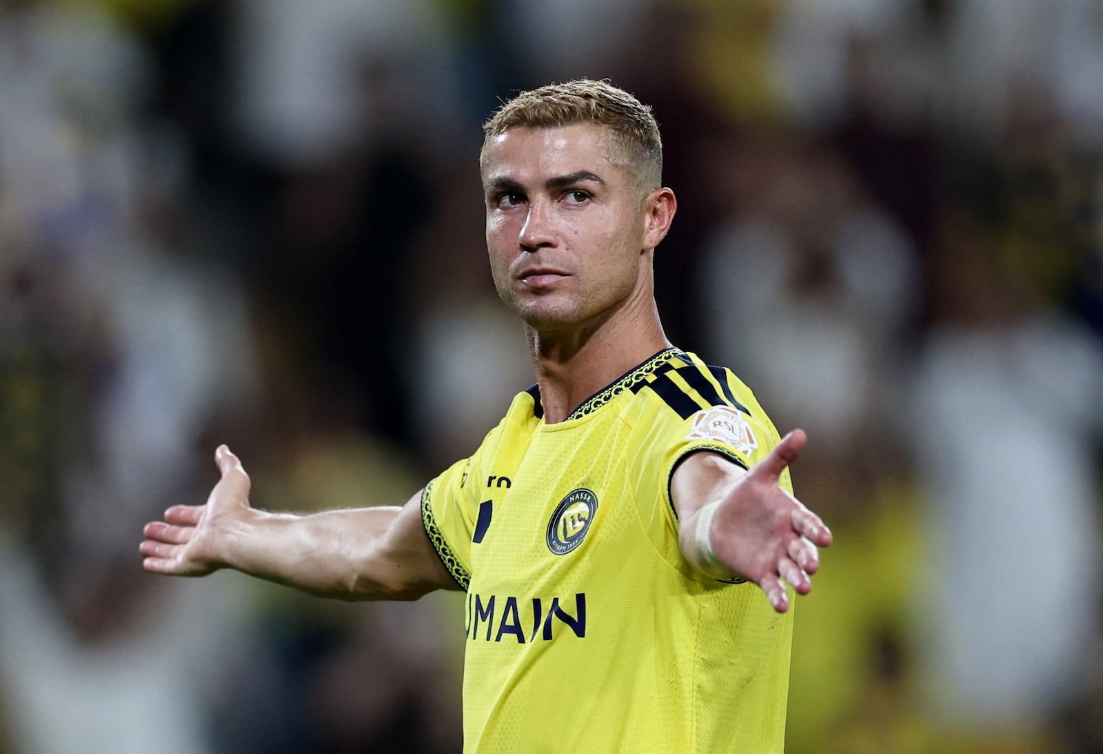 Cristiano Ronaldo mantém alto nível físico mesmo aos 41 anos Hamad I Mohammed/Reuters - 28.08.2026