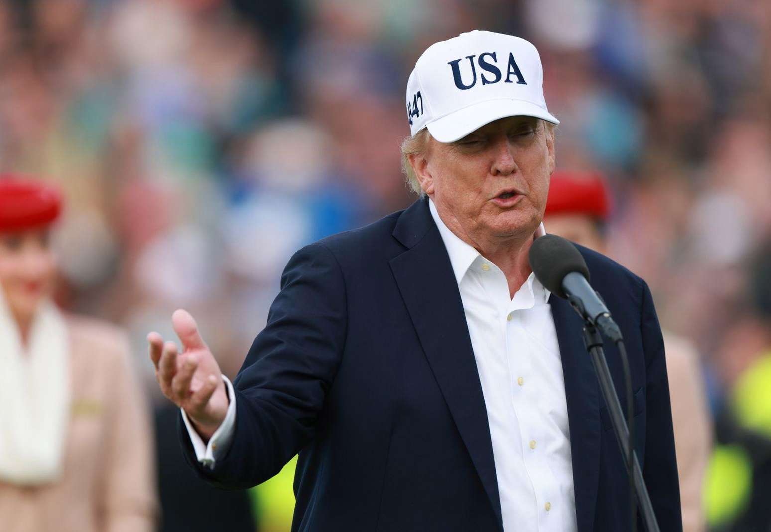 Trump elogiou o governo interino de Delcy Rodríguez na Venezuela pelo combate ao narcotráfico
