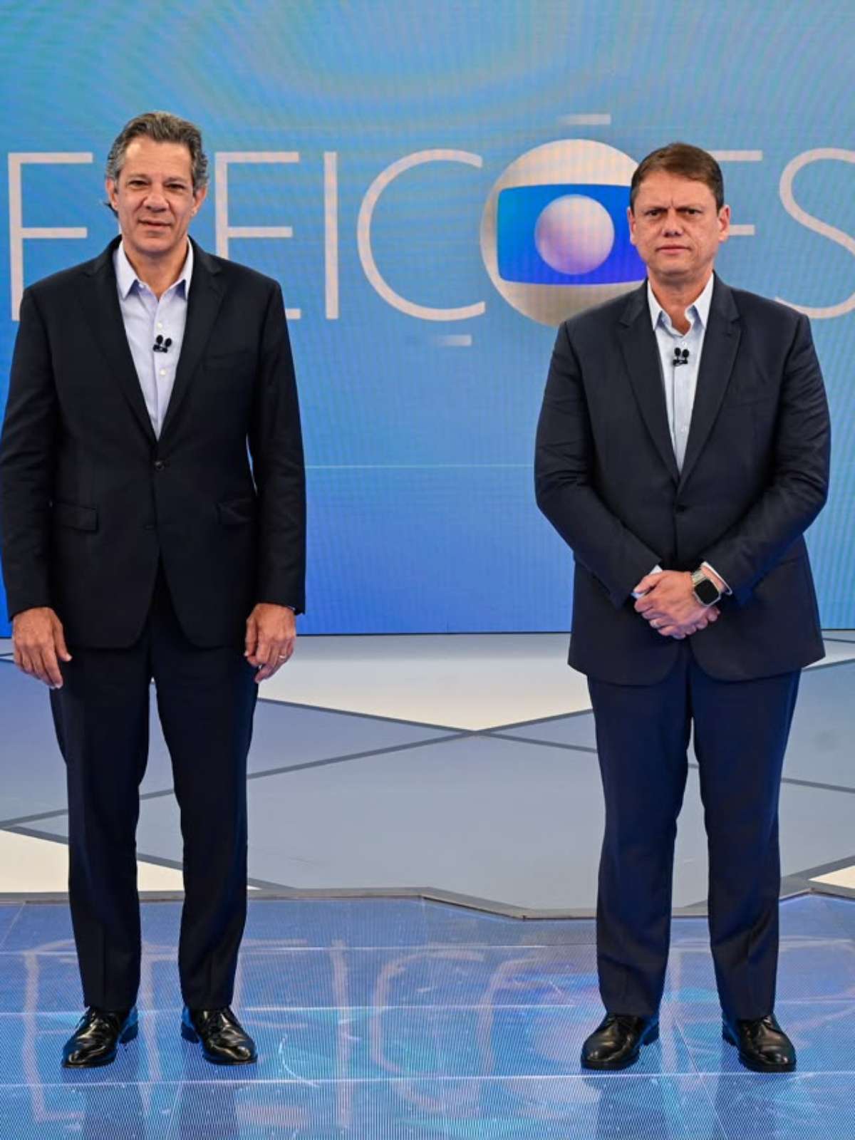 Inclusão de crianças com deficiência e situação fiscal são temas do segundo bloco de debate entre Tarcísio e Haddad na Globo; acompanhe ao vivo