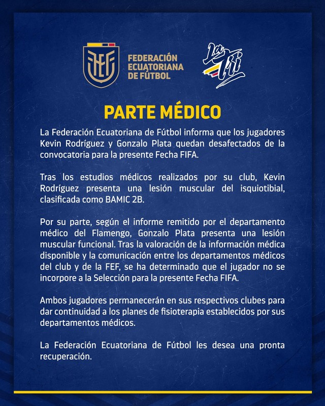 Gonzalo Plata, do Flamengo, é cortado da seleção do Equador por lesão