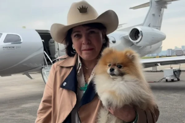 Roberta Miranda revela medo antes de embarcar em jato após morte de Rick