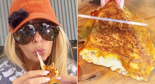 Adriane Galisteu surpreende com receita de omelete diferente: ‘Prática e crocante’