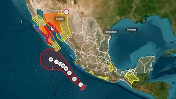 EN VIVO | Clima en México hoy martes 29 de septiembre: Huracán Polo se convierte en tormenta tropical y se localiza en Sonora