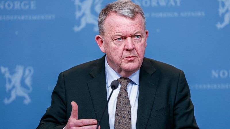 Danish Foreign Minister Lars Løkke Rasmussen