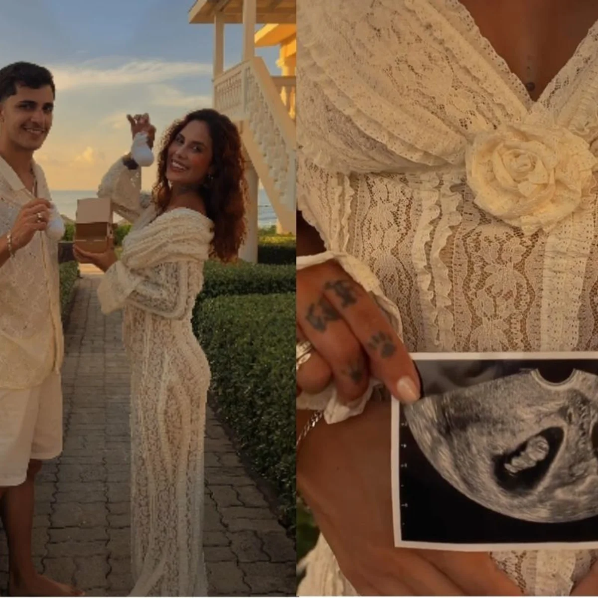 Tati Zaqui anuncia gravidez duas semanas após ser pedida em casamento