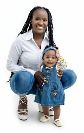 Toshyna Patterson and her daughter, Sarayah Paulwell.