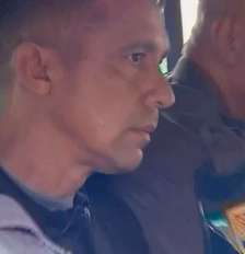Tenente-coronel da Polícia Militar Geraldo Leite Rosa Neto foi preso em um imóvel em São José dos Campos. Foto: Reprodução/ TV Globo / Estadão