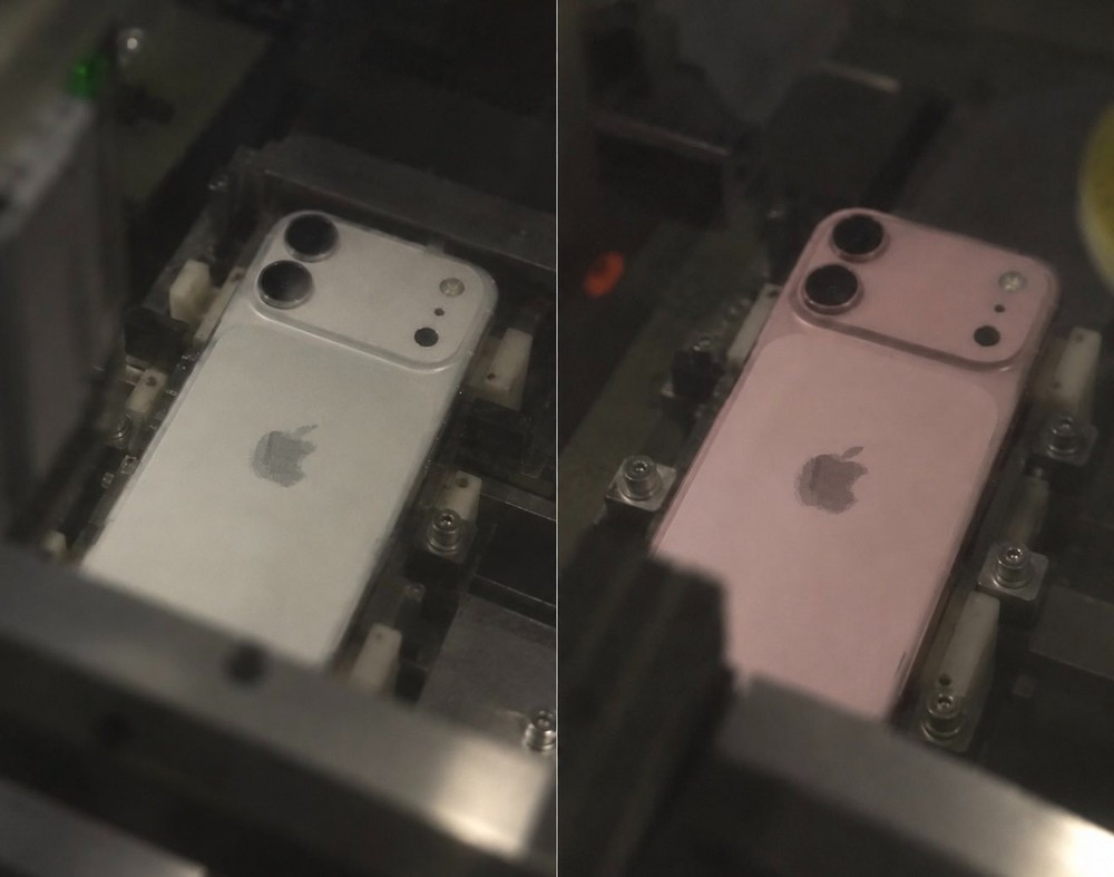 iPhone 18 pode ganhar plataforma de câmeras retangular mais larga, inspirada no visual dos modelos Pro, e estreitar a distância estética entre as versões básica e premium da Apple — Foto: Reprodução/Majin Bu/X