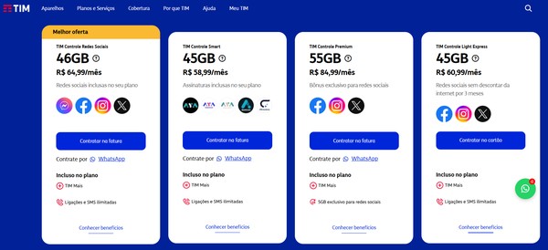 Qual a melhor operadora de celular? Veja planos, coberturas e preços