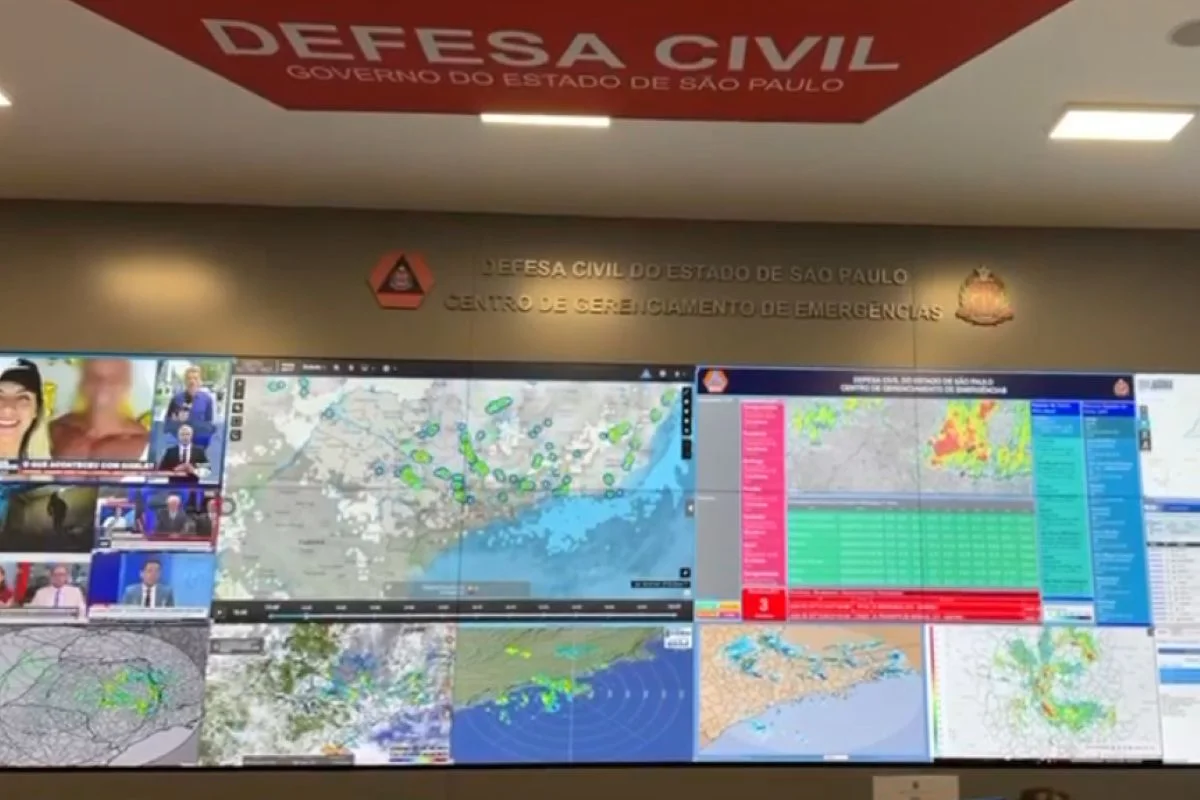 Defesa Civil: chuvas, granizo e deslizamentos podem atingir SP nesta terça