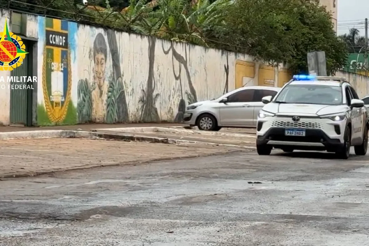 PM que fazia segurança de urnas prende homem que assaltou ônibus no DF