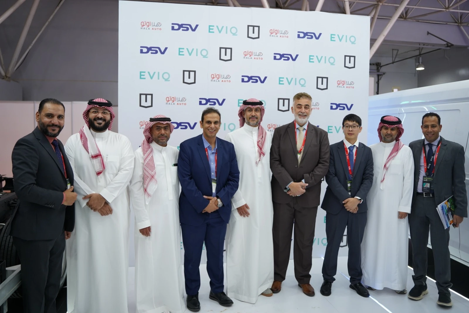 A EVIQ, a Hala Auto e a DSV unem forças para acelerar a eletrificação do setor logístico da Arábia Saudita.