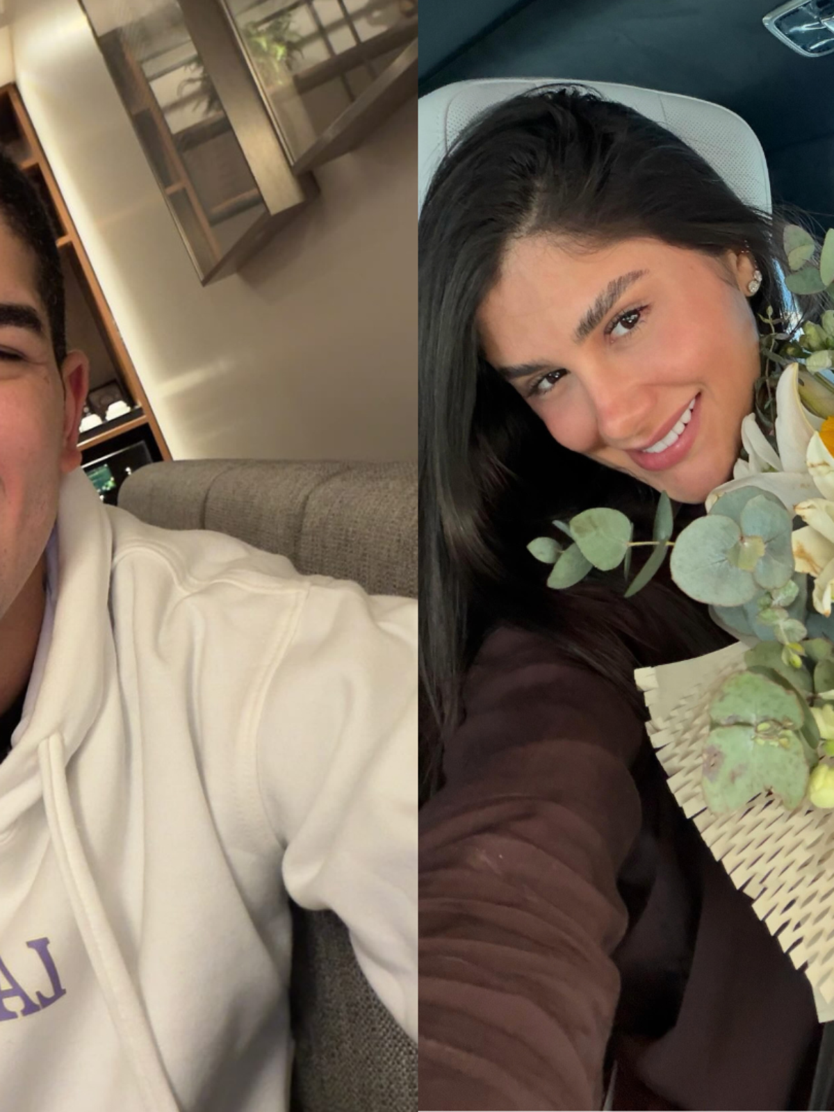 Zé Vaqueiro surpreende a ex-mulher com buquê de flores e ganha declaração: 'Eu o amo'