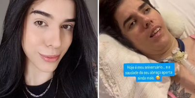 'Sempre foi o meu presente', declara m&atilde;e de jovem que teve rea&ccedil;&atilde;o al&eacute;rgica grave ap&oacute;s cheirar pimenta Foto: Reprodu&ccedil;&atilde;o