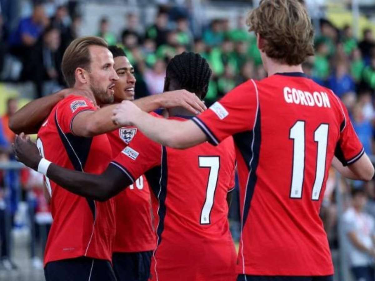 Fora de casa, Inglaterra esmaga a Croácia na Liga das Nações: 7 a 0