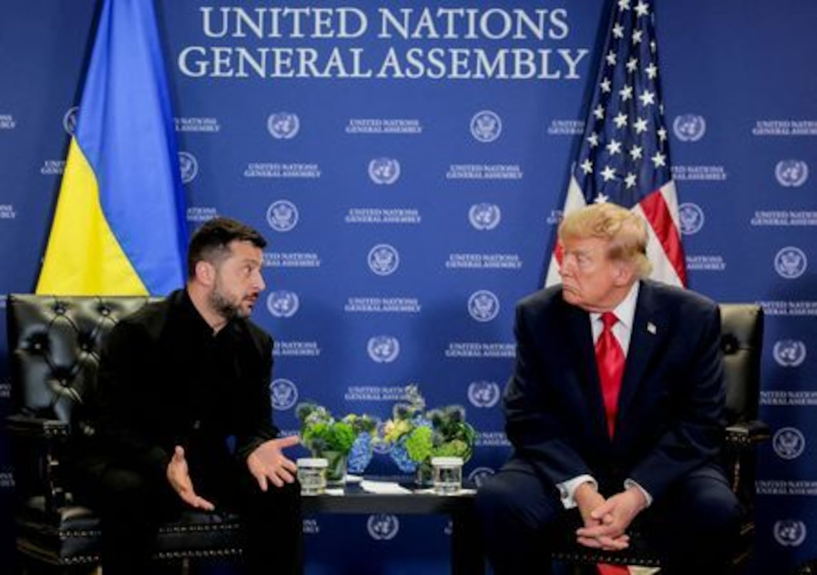 Trump reiterou que os EUA continuam comparilhando inteligência com a Ucrânia Kylie Cooper/Reuters - 22.09.2026