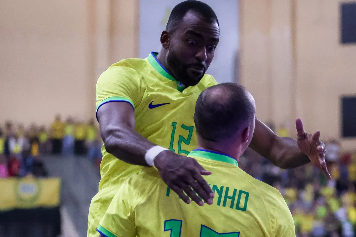 Brasil é tricampeão da Liga das Nações de Futsal após golear o Afeganistão