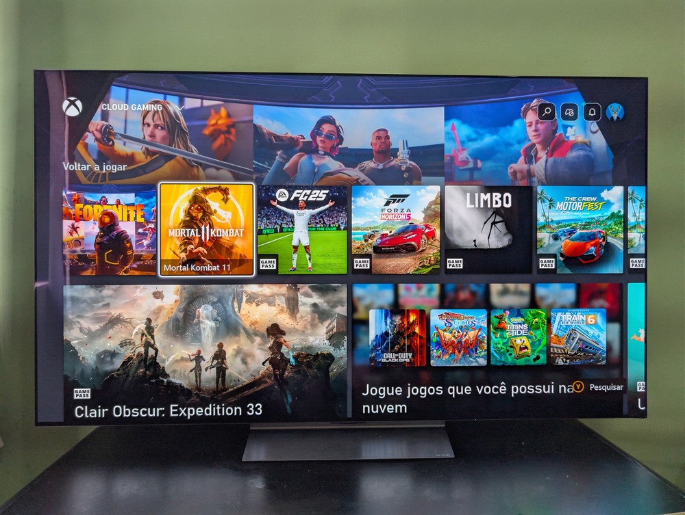TVs modernas não podem ser limpas exatamente da mesma maneira, já que as orientações da fabricante tendem a variar — Foto: Wendel Martins/TechTudo
