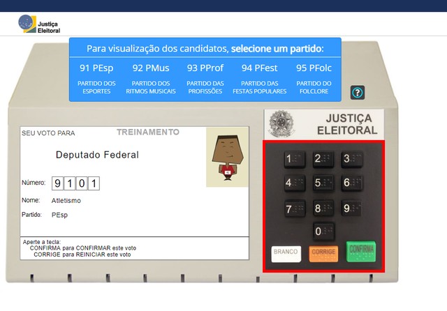 Como votar na urna eletrônica nas Eleições 2026: veja ordem de votação