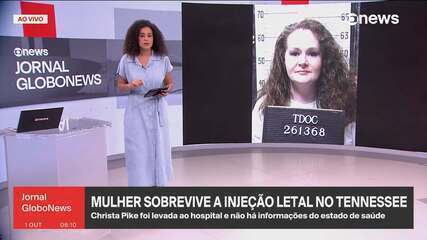 Mulher sobrevive a execução por injeção letal no Tennessee, nos EUA