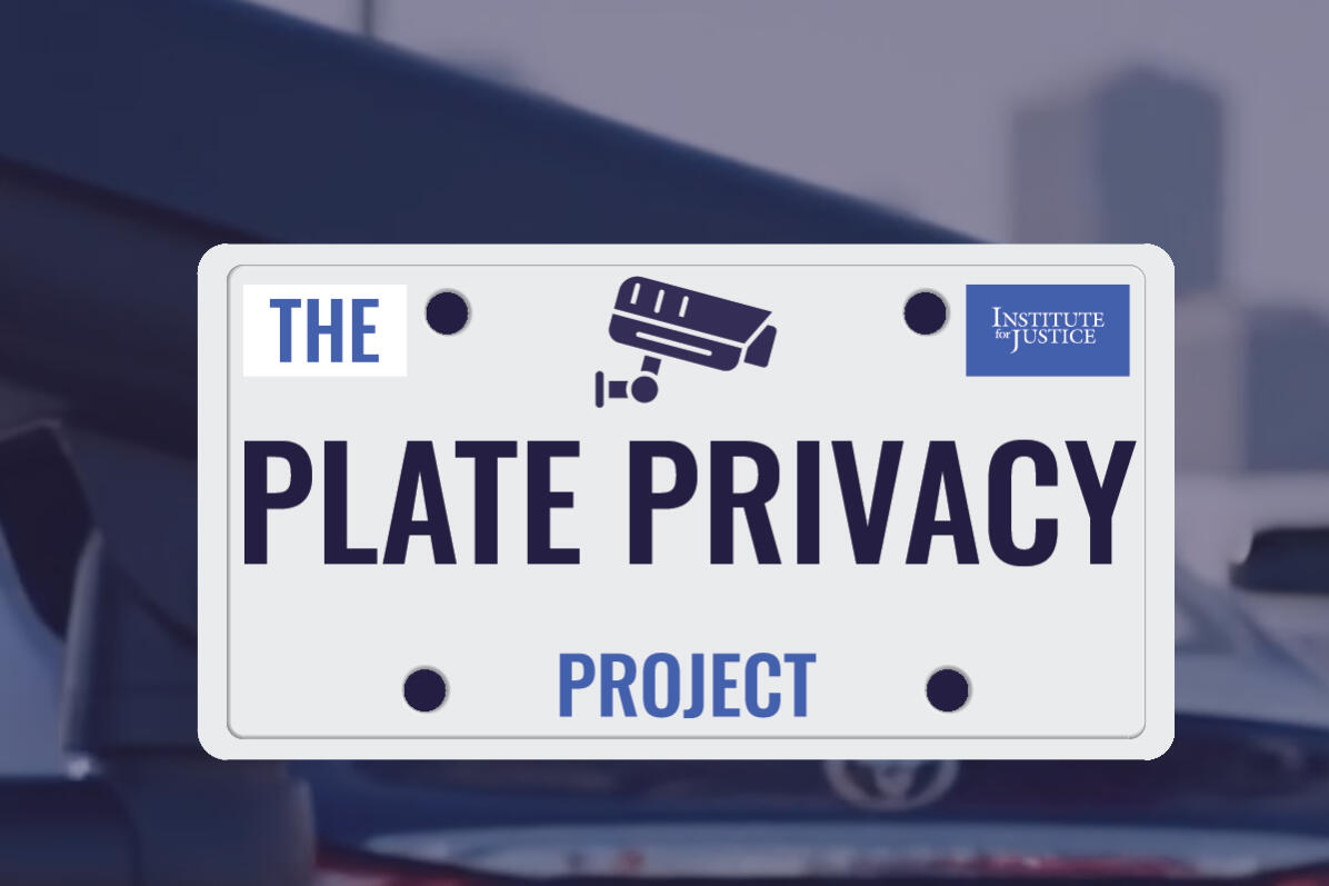 A logo for the plate privacy project.