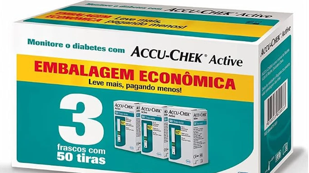 Anvisa proíbe tiras falsificadas da Accu-Chek Active vendidas na Amazon