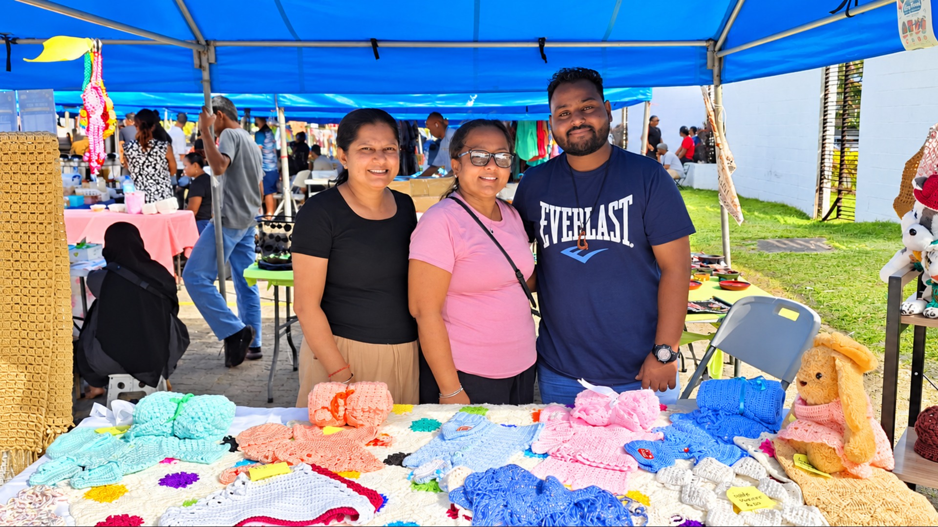 Manita turns to self-taught knitting to build her own business after 20 years in the workforce