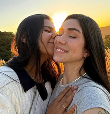 Maria Venture e Yasmin Santos Foto: Reprodução/Instagram