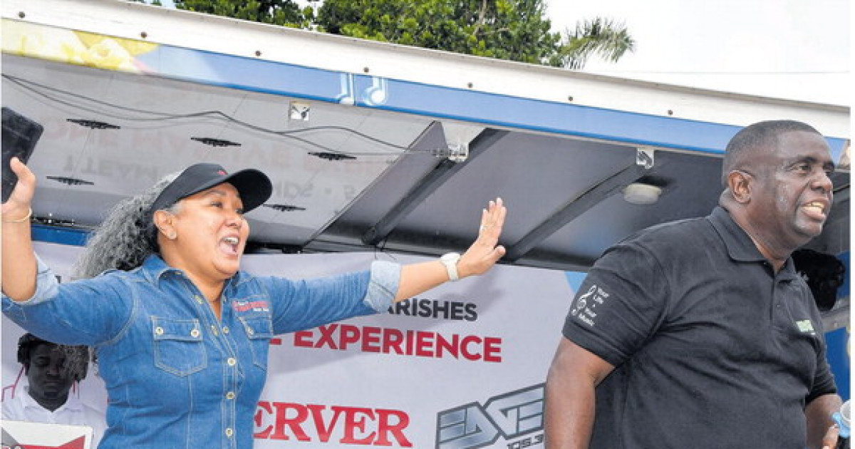 Jamaica Observer O-TEAM brilha em Mandeville